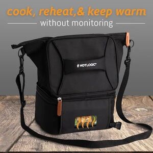 Hotlogic Black Food Warming Lunch Bag